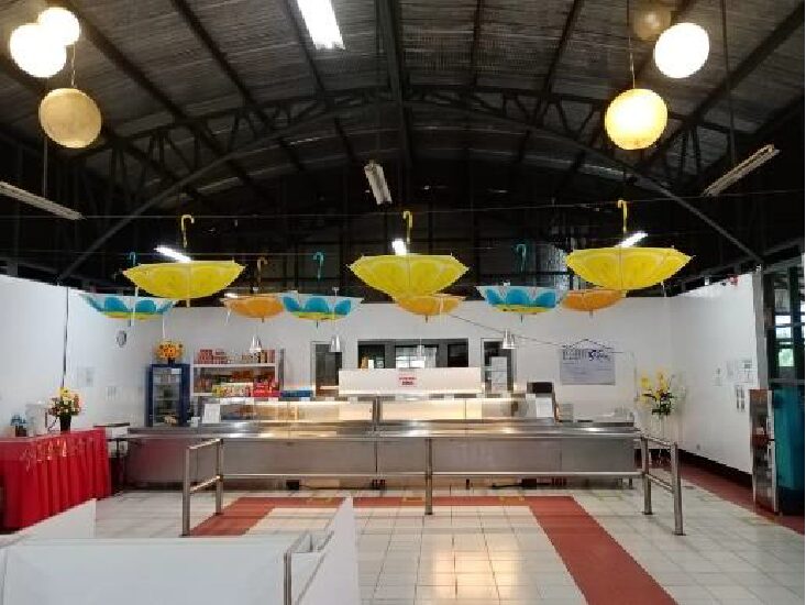 canteen setup for industrial canteen and workplace.