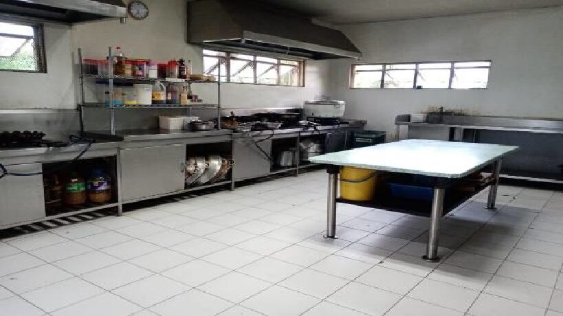kitchen at asia brewery canteen